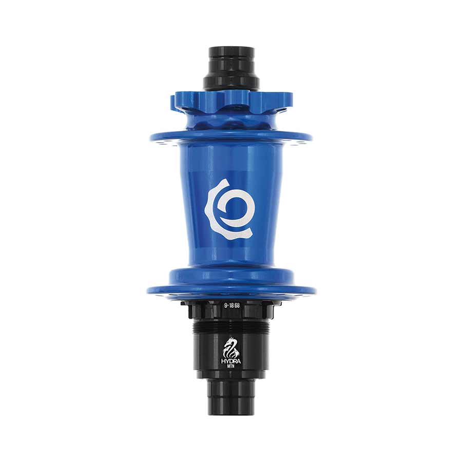 DISC HUB, REAR, 32H, 12MM TA, 148MM, SHIMANO MICRO SPLINE, BLUE