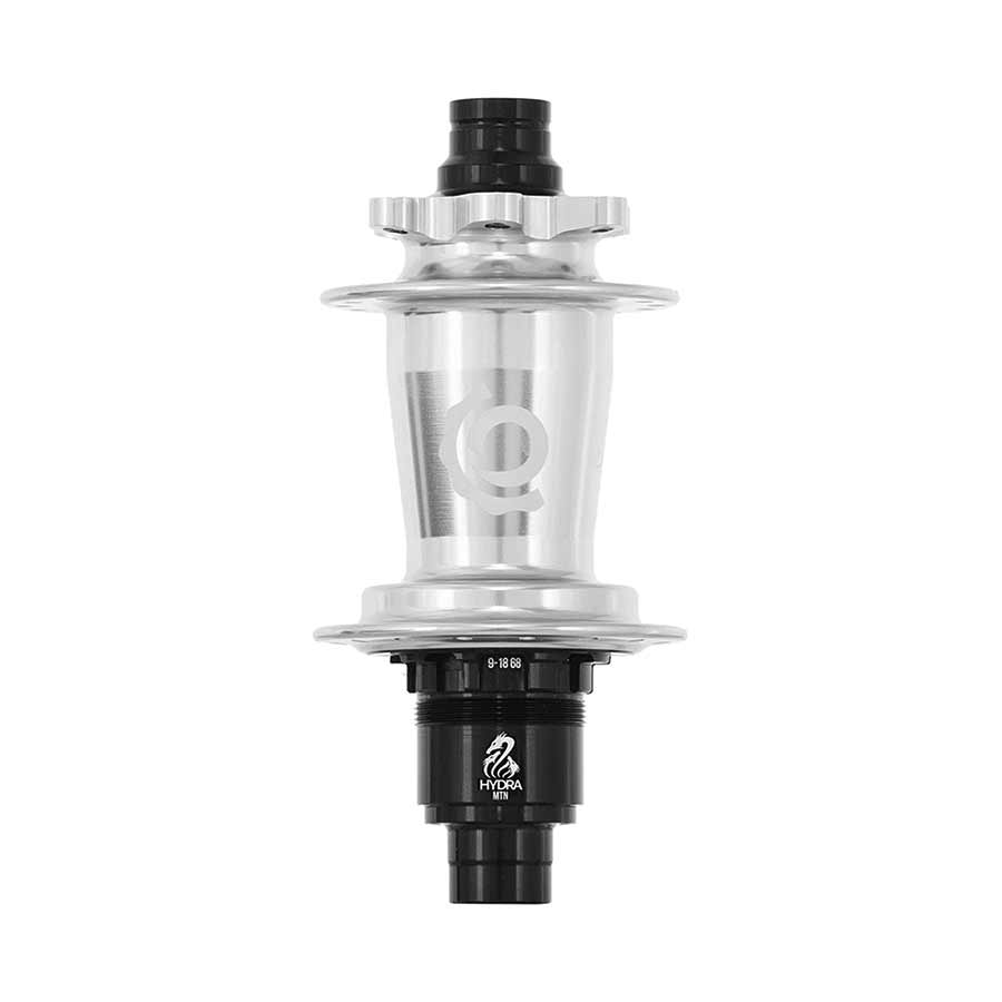 DISC HUB, REAR, 32H, 12MM TA, 148MM, SHIMANO MICRO SPLINE, SILVER