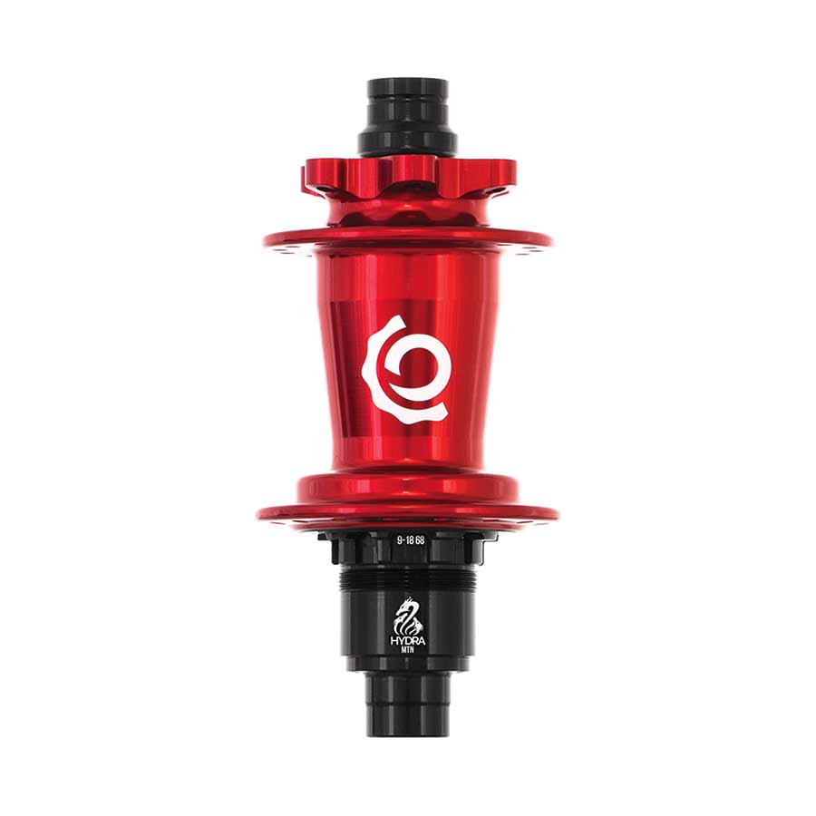 DISC HUB, REAR, 28H, 12MM TA, 148MM, SRAM XD, RED