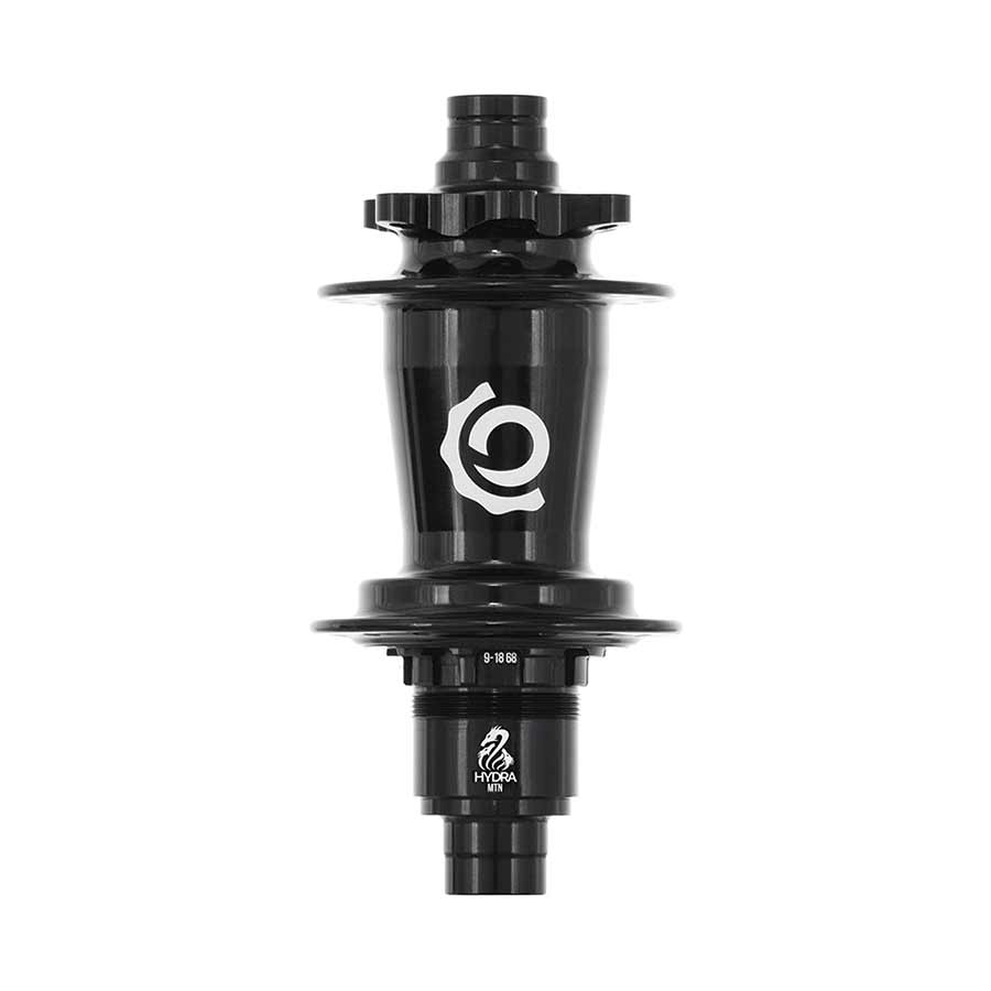 DISC HUB, REAR, 28H, 12MM TA, 148MM, SHIMANO MICRO SPLINE, BLACK