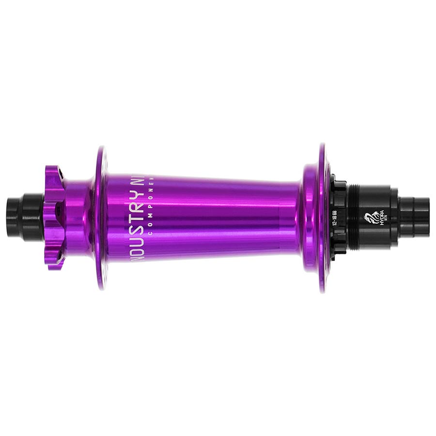 DISC HUB, REAR, 32H, 12MM TA, 148MM, SHIMANO MICRO SPLINE, PURPLE