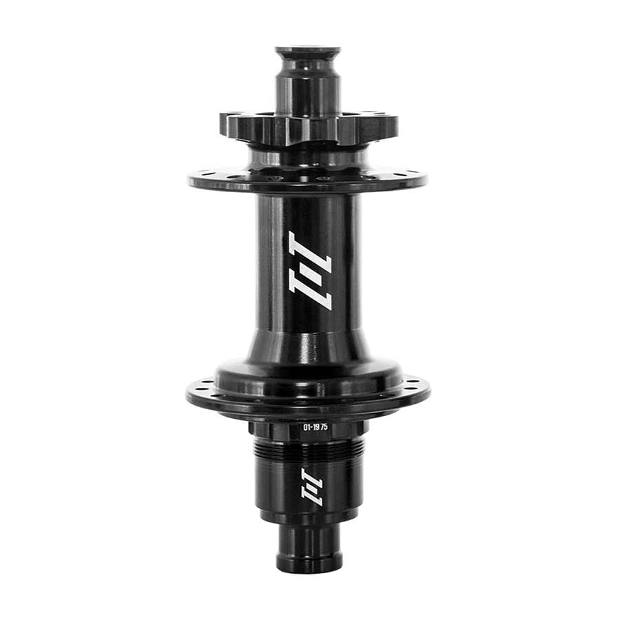 DISC HUB, REAR, 32H, 12MM TA, 148MM, SHIMANO MICRO SPLINE, BLACK
