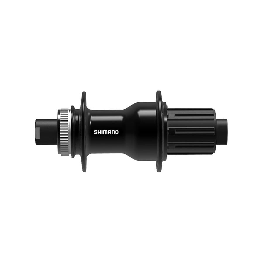 DISC HUB, REAR, 32H, 12MM TA, 142MM, SHIMANO HG, BLACK, EFHTC500HMB