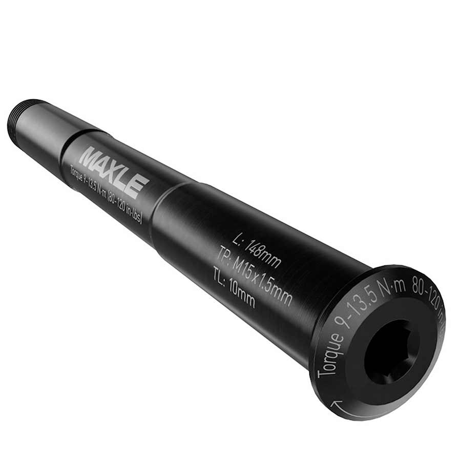 THRU AXLE, FRONT, 12X100MM TA, LENGTH: 118.5MM, THREAD LENGTH: 9MM, THREAD PITCH: M12X1.50, ROAD FORKS