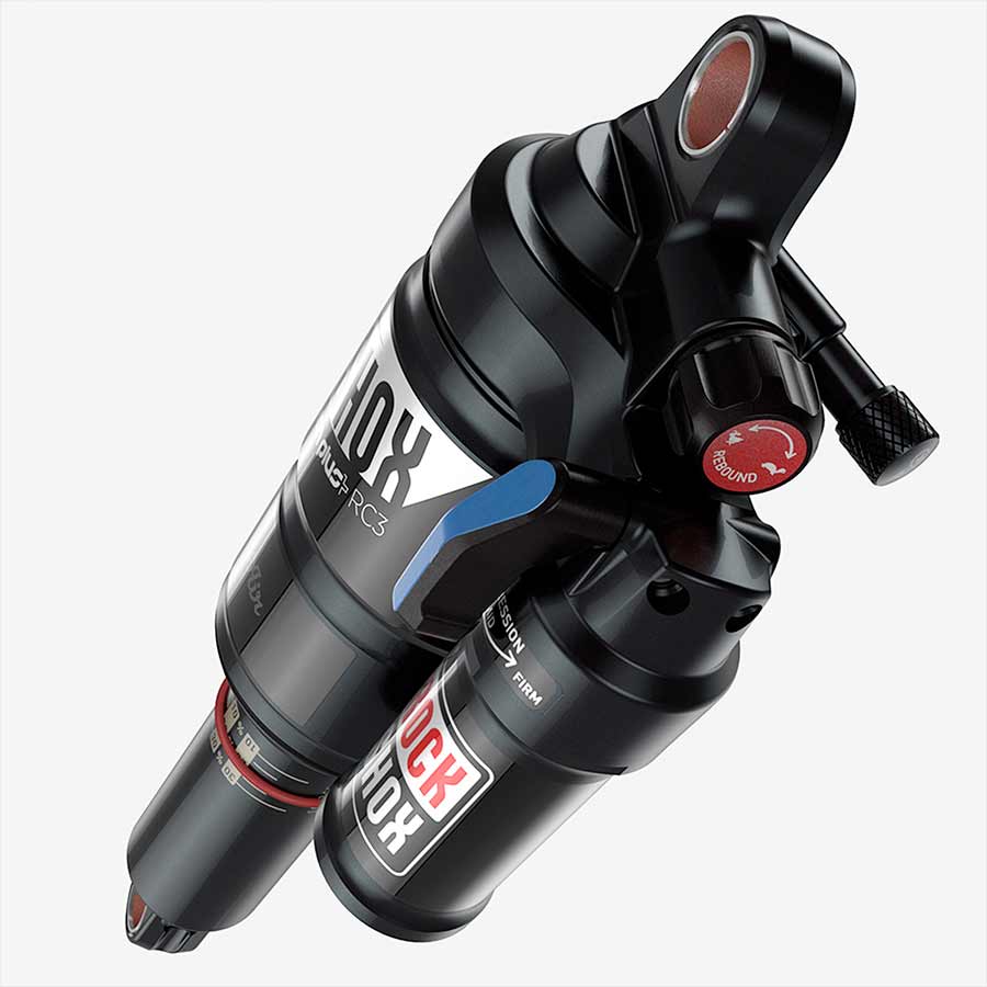 REAR SHOCK, 216X63, SHAFT EYELET: STANDARD, BODY EYELET: STANDARD, MIDREB/MIDCOMP, B3