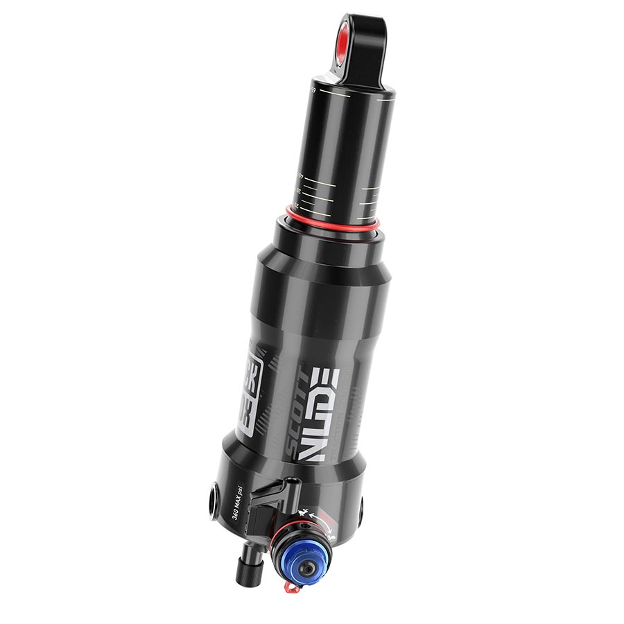 REAR SHOCK, 165X45, SHAFT EYELET: TRUNNION, BODY EYELET: STANDARD, PROGRESSIVE 0POS/0NEG TOKENS, W/1 EFFICIENCY TOKEN, LM TUNE,430 LOCKOUT