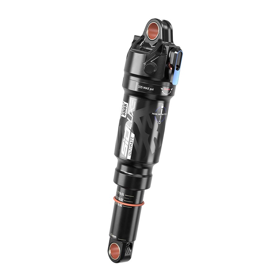 REAR SHOCK, 190X45, SHAFT EYELET: STANDARD, BODY EYELET: STANDARD, R85, C30, X8, 1 TOKEN
