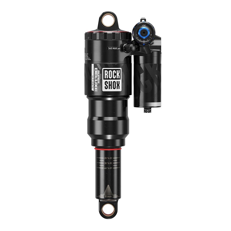 REAR SHOCK, 230X57.5, SHAFT EYELET: STANDARD, BODY EYELET: STANDARD, 0 NEG/2 POS TOKEN, REB55/COMP30, LOCKOUT 4