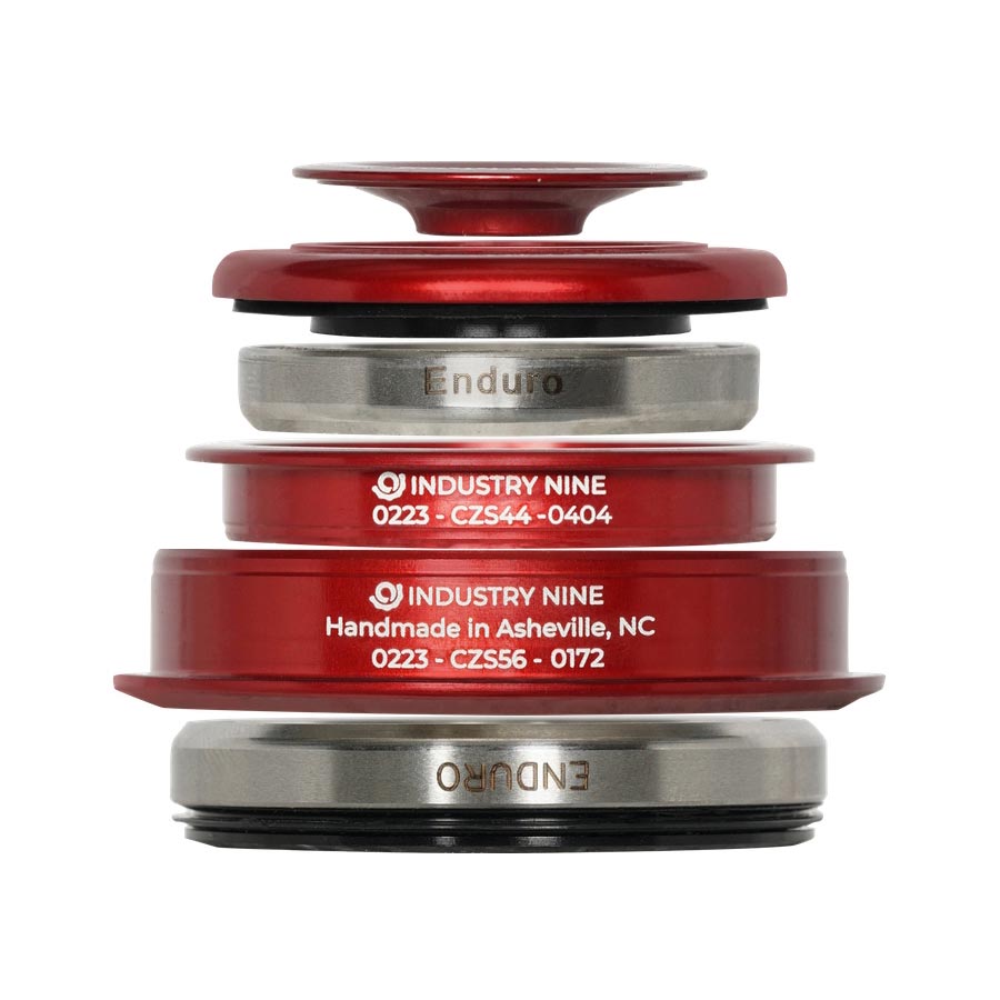 HEADSET, : ZS44/28.6 | ZS56/40, ZEROSTACK, COMPLETE, RED