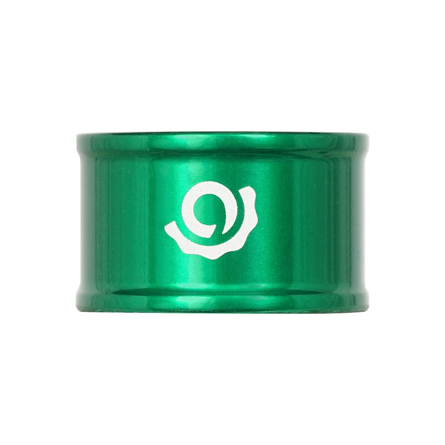 HEADSET SPACER, 1-1/8'', HEIGHT: 20MM, ALUMINUM, GREEN