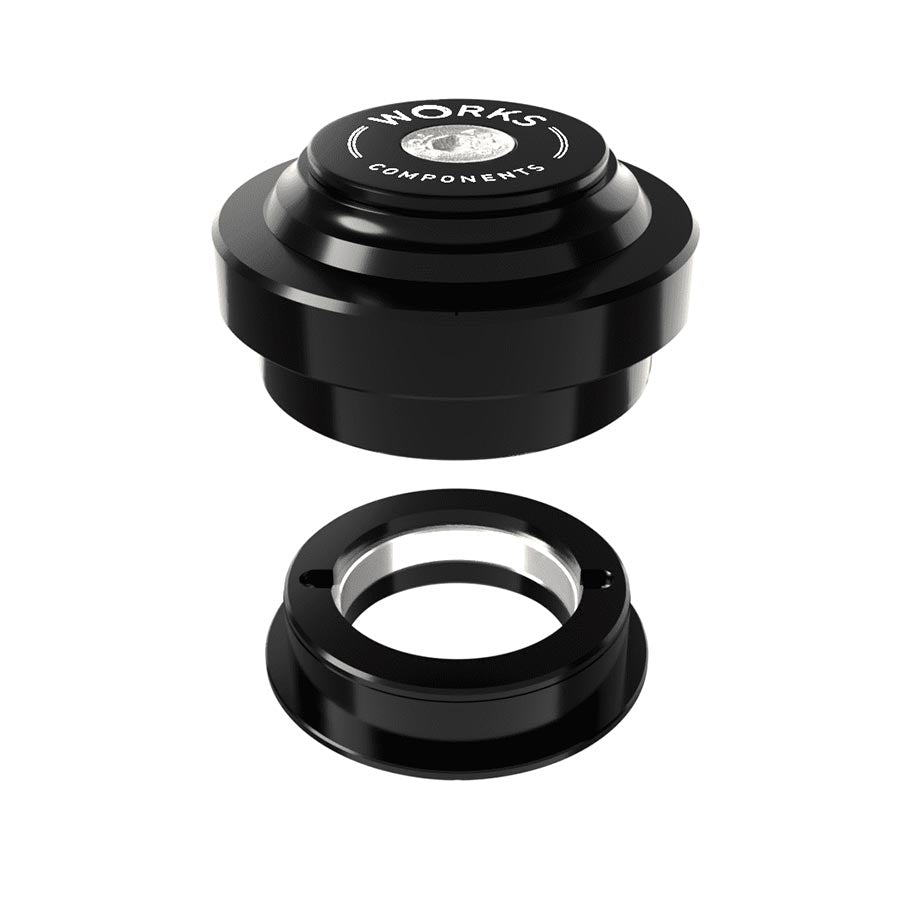 ANGLE HEADSET, 1.5°, 100-109MM, EC44/28.6 | ZS44/30, ZS, EXTERNAL THREADLESS, COMPLETE, BLACK