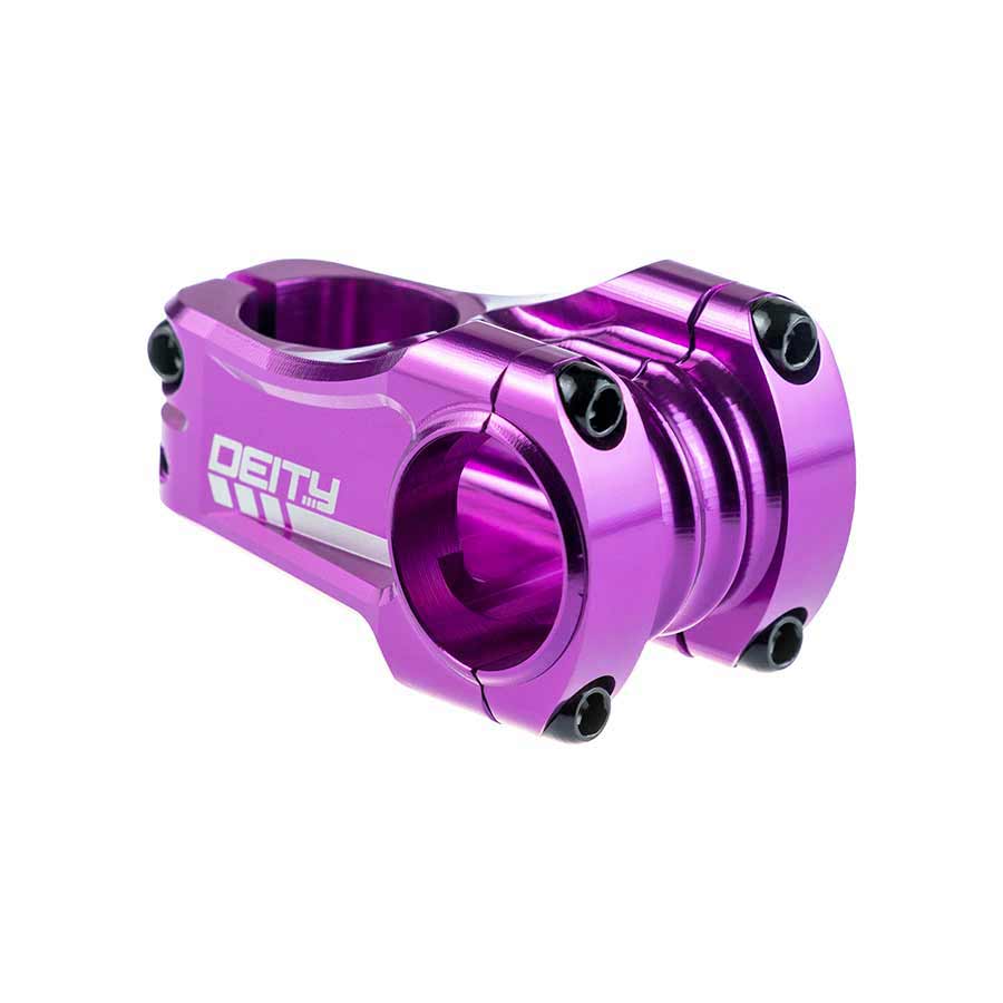 STEM, CLAMP: 31.8MM, L: 50MM, STEERER: 28.6MM, 0°, PURPLE