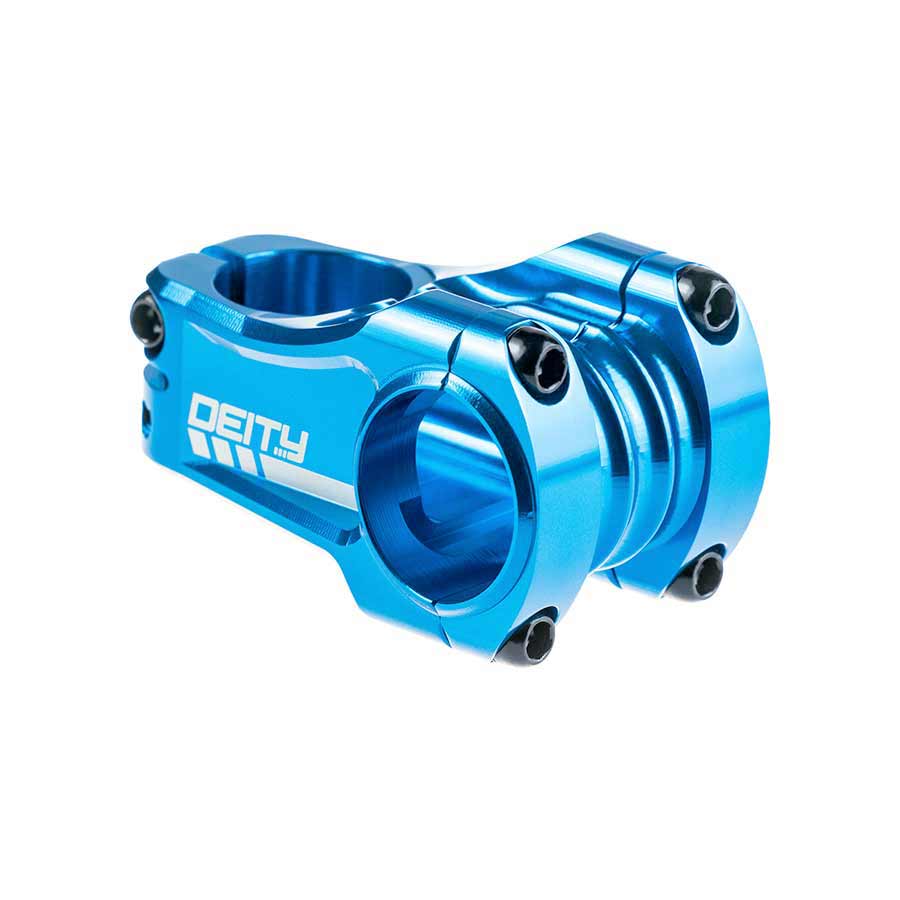 STEM, CLAMP: 31.8MM, L: 50MM, STEERER: 28.6MM, 0°, BLUE