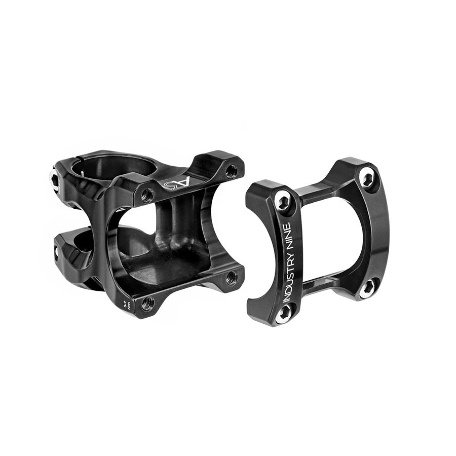 STEM, DIAMETER: 31.8MM, LENGTH: 40MM, STEERER: 1-1/8'', 6°, BLACK