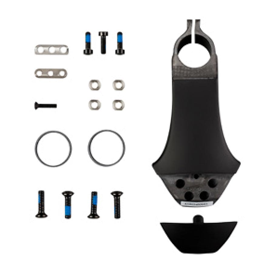 STEM, LENGTH: 100MM, STEERER: 1-1/8'', ±7°, BLACK
