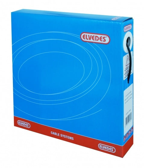 CONDUIT HYDRO 20M POUR HUILE MINÉRALE ET DOT AVEC KEVLAR ET PTFE POUR ELVEDES HYDRO PARTS NOIR