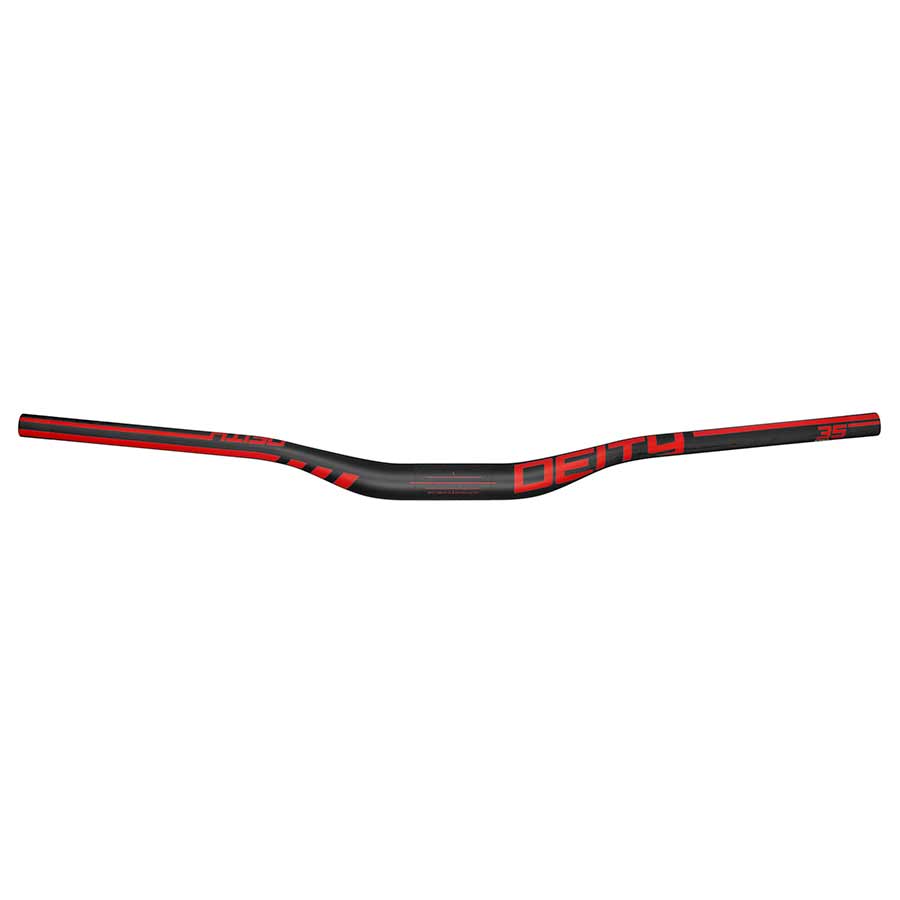 MTB HANDLEBAR, DIAMETER: 35MM, 810MM, RISE: 30MM, RED