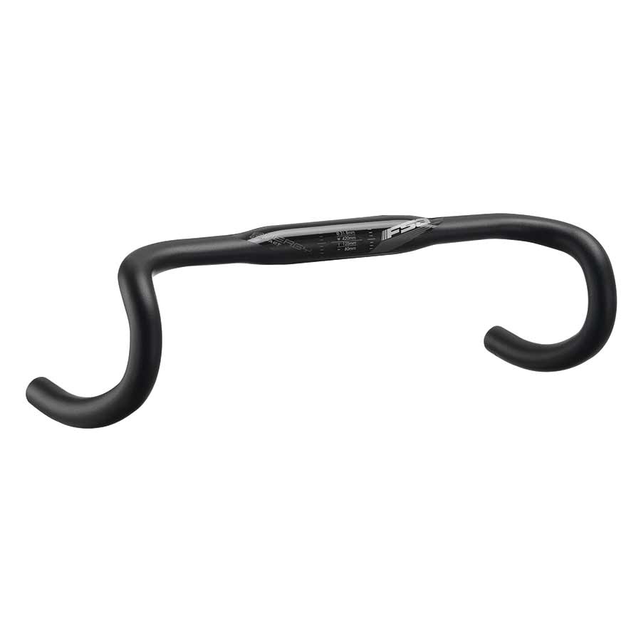 DROP HANDLEBAR, DIAMETER: 31.8MM, 440MM, DROP: 125MM, REACH: 80MM, BLACK