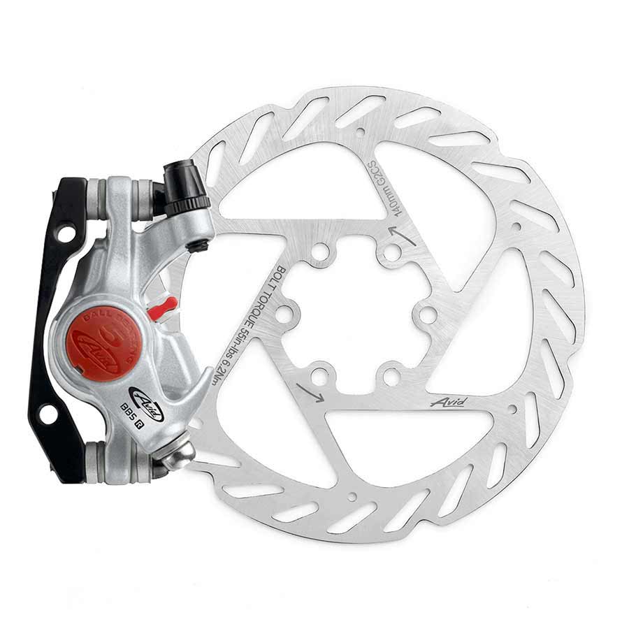 MECHANICAL DISC BRAKE, GREY, FRONT OR REAR, NO ROTOR, NO ADAPTER