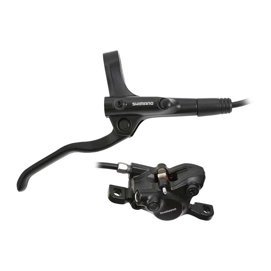 MTB HYDRAULIC DISC BRAKE, REAR, POST MOUNT, BLACK, SET