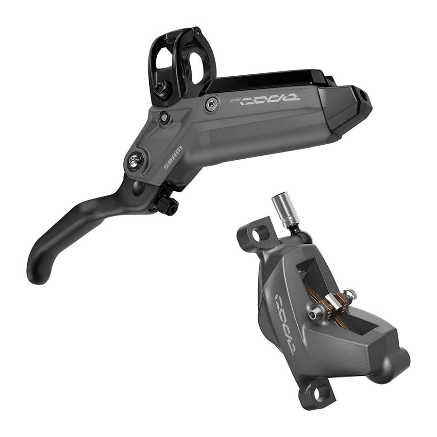 MTB HYDRAULIC DISC BRAKE, REAR, POST MOUNT, GREY