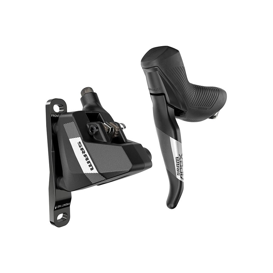 ROAD HYDRAULIC DISC BRAKE, FRONT, FLAT MOUNT, BLACK