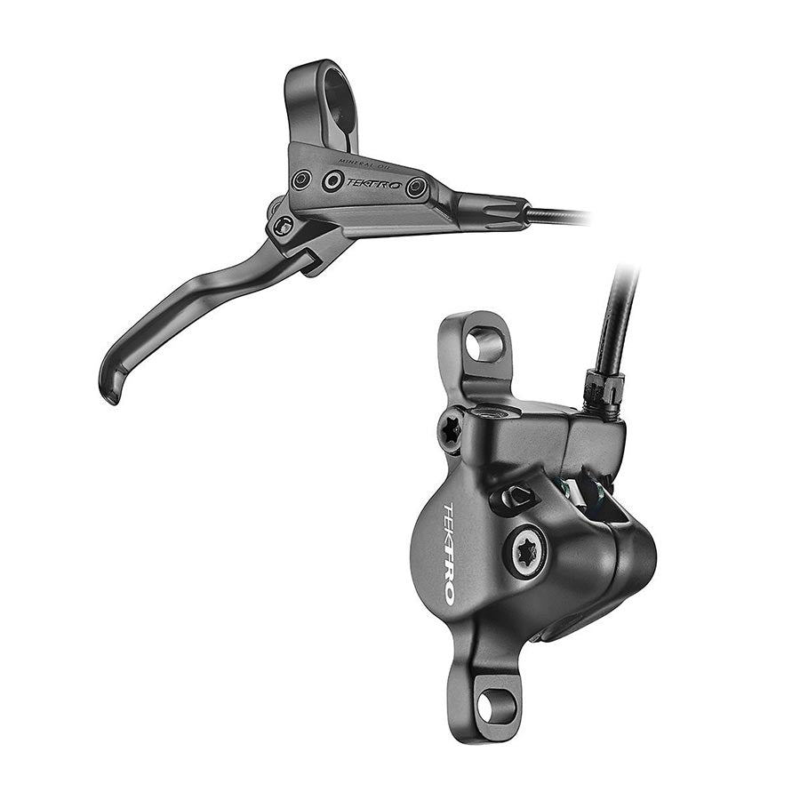 MTB HYDRAULIC DISC BRAKE, FRONT, POST MOUNT, DISC: NOT INCLUDED, 285G, BLACK