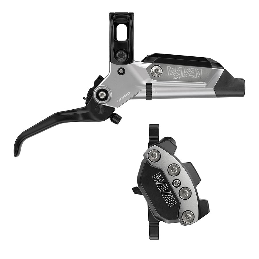 MTB HYDRAULIC DISC BRAKE, FRONT, POST MOUNT, SILVER