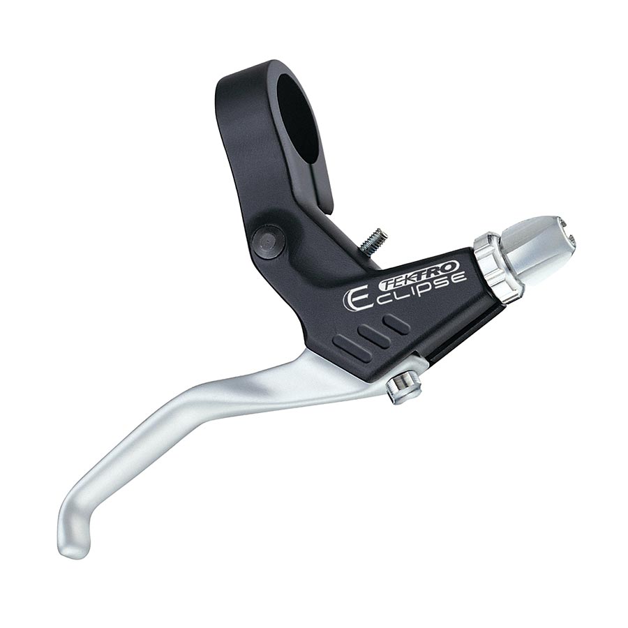 BRAKE LEVER, LEFT AND RIGHT, BLACK BODY, SILVER BLADE