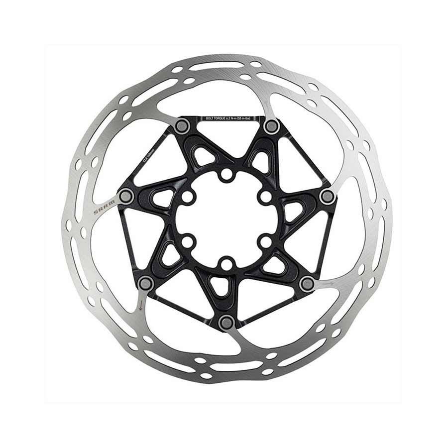ROTOR, 160MM, ISO 6B, STEEL BOLTS