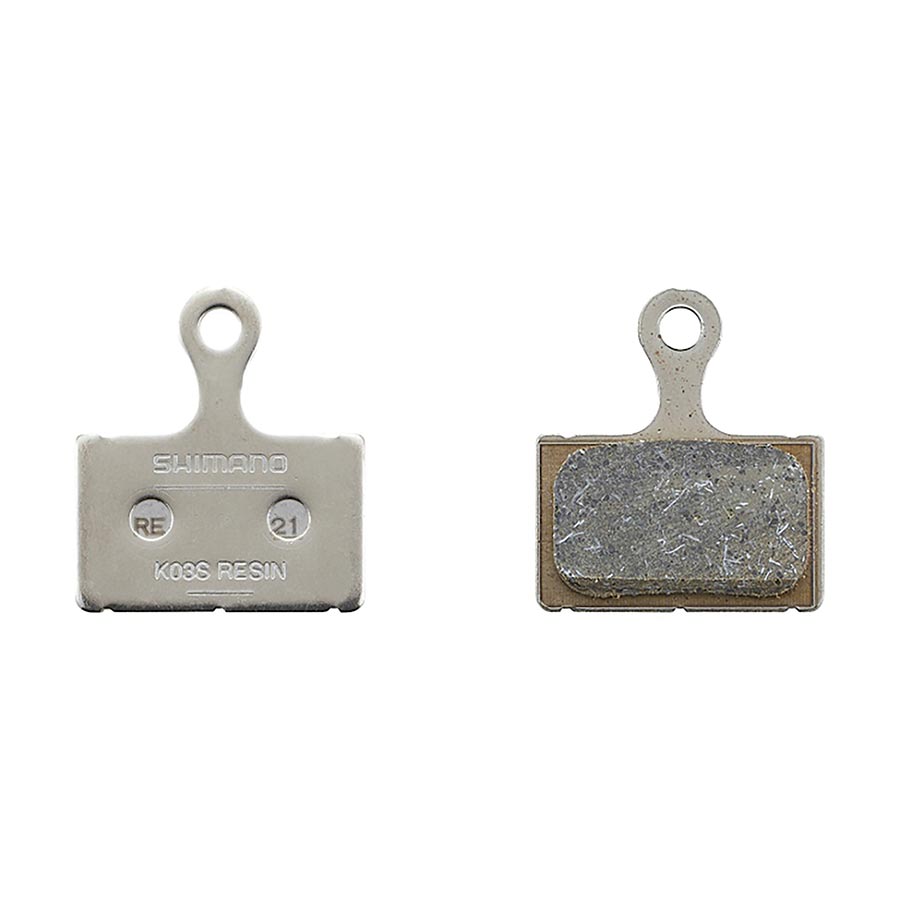 DISC BRAKE PADS, SHAPE: SHIMANO K-TYPE/L-TYPE, RESIN, PAIR, EBPK05SRXA