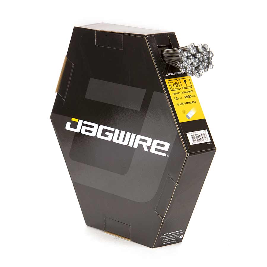 BRAKE CABLES, MTB, STAINLESS, 1.5MM, 2000MM, BOX OF 100