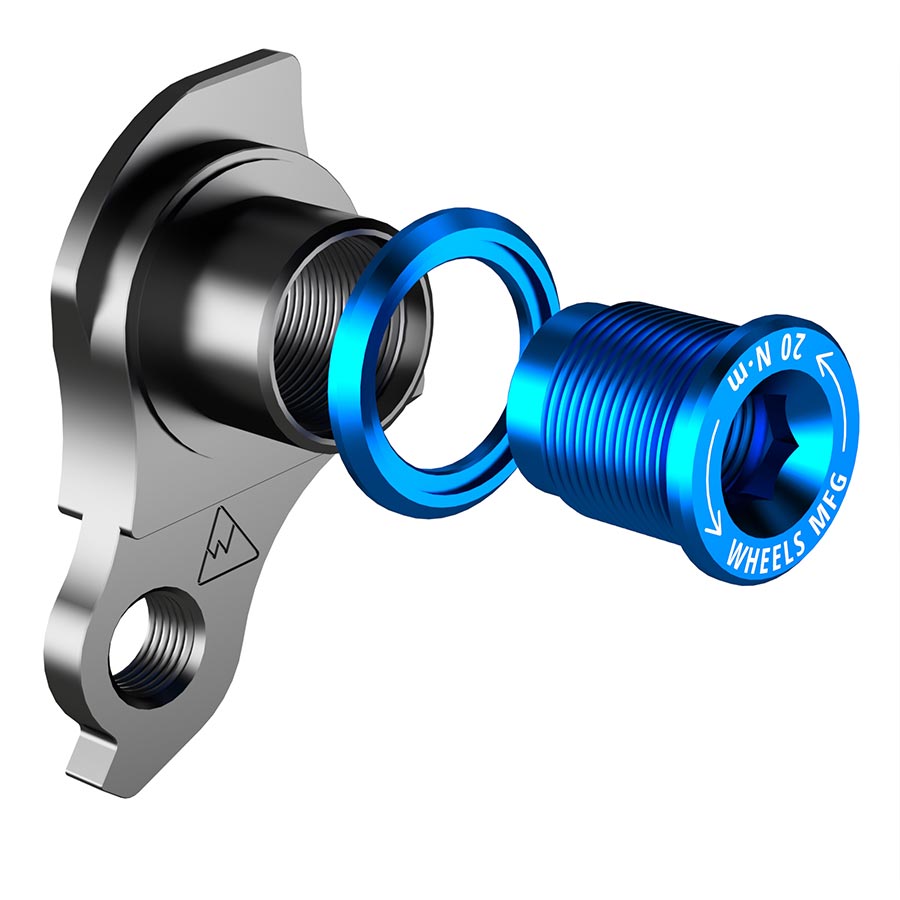 DERAILLEUR HANGER, TEAL