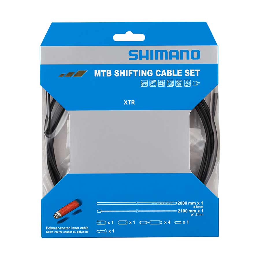 POLYMER, 2000MM, BLACK, SHIMANO/SRAM, SET