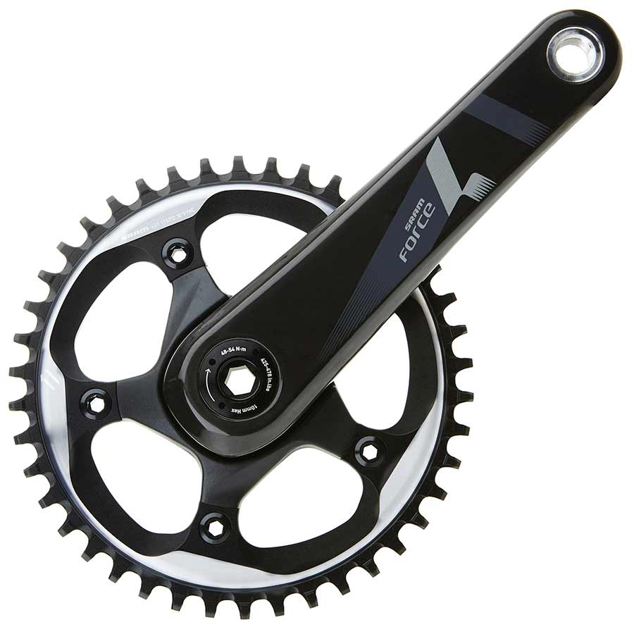 CRANKSET, 11 SP., 172.5MM, 42T, BCD:110MM, GXP, 68MM, 45.5MM, BLACK