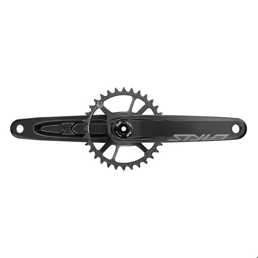 CRANKSET, SPEED: 12, SPINDLE: 28.99MM, BCD: DIRECT MOUNT, 32, DUB, 175MM, BLACK, BOOST