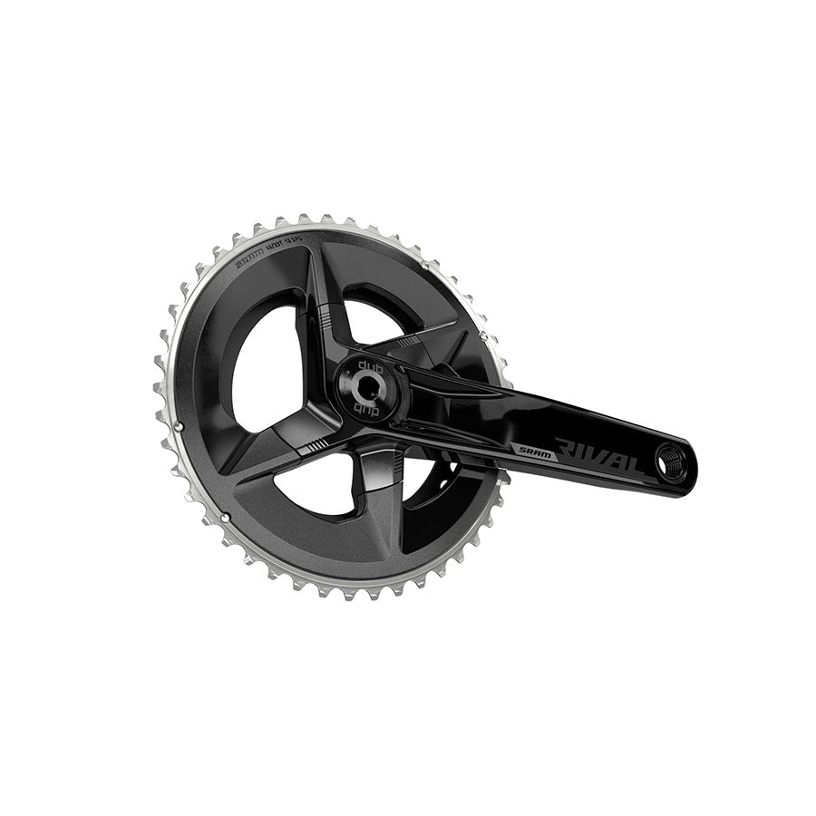 CRANKSET, SPEED: 12, SPINDLE: 28.99MM, BCD: 107, 46/33, DUB, 170MM, BLACK, ROAD DISC
