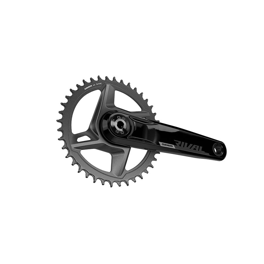 CRANKSET, SPEED: 12, SPINDLE: 28.99MM, 46, DUB, 172.5MM, BLACK, ROAD DISC