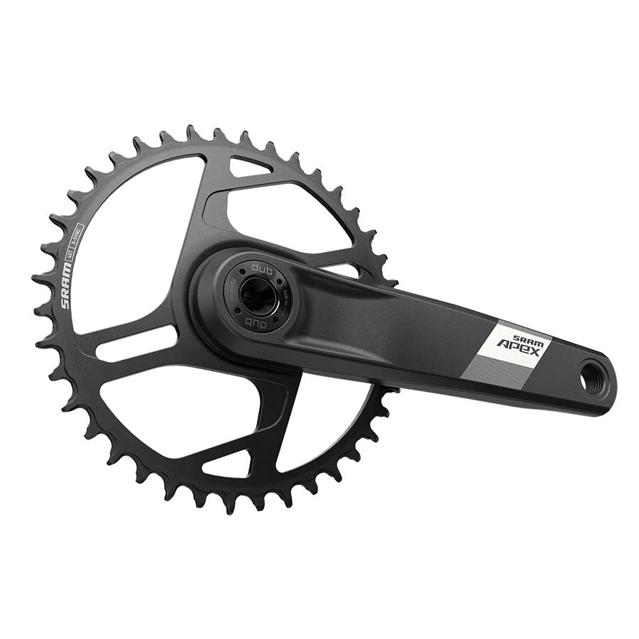 CRANKSET, SPEED: 12, SPINDLE: 28.99MM, BCD: DIRECT MOUNT, 40, DUB, 175MM, BLACK, ROAD DISC