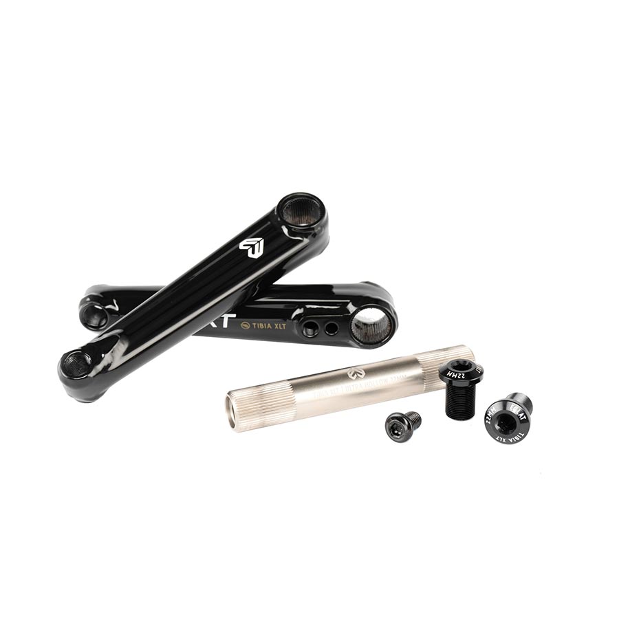 CRANKSET, SPINDLE: 22MM, 22MM, 170MM, BLACK, BMX, SET