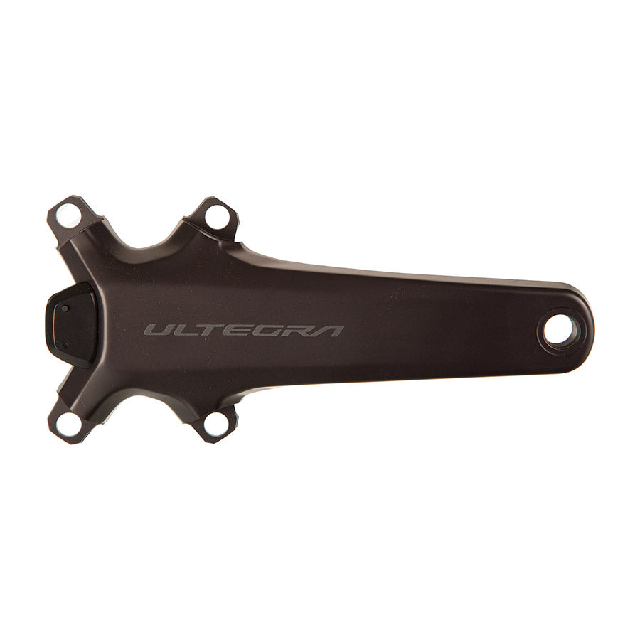 POWER METER CRANKSET, SPEED: 12, SPINDLE: 24MM, BCD: 110, NO CHAINRING, HOLLOWTECH II, 172.5MM, BLACK, ROAD, IFCR8100PDXXD