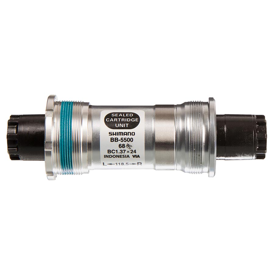 BB-5500, OCTALINK, BB SHELL: 68MM, AXLE: 118.5MM, STEEL, SILVER