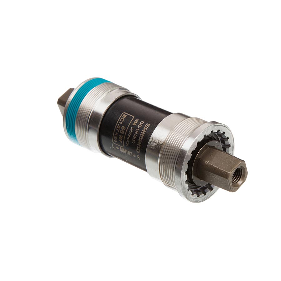 SQUARE TAPER BB, BRITISH, 68MM, : 107MM, SILVER