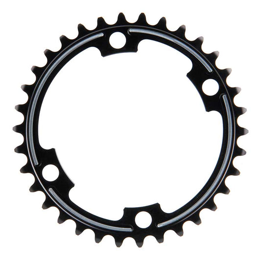 34T, 11SP, BCD: 110MM, 4 BOLT, DURA ACE FC-9000, INNER CHAINRING, FOR MA POUR 50D, ALUMINUM, SILVER