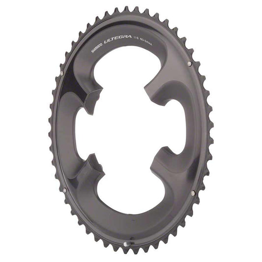 50T, 11SP, BCD: 110MM, 4 BOLT, ULTEGRA FC-6800, INNER CHAINRING, FOR MA FOR 50-34D, ALUMINUM, GREY