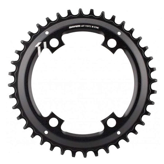 40T CHAINRING, 11SP, BCD: 110, ALUMINUM, BLACK