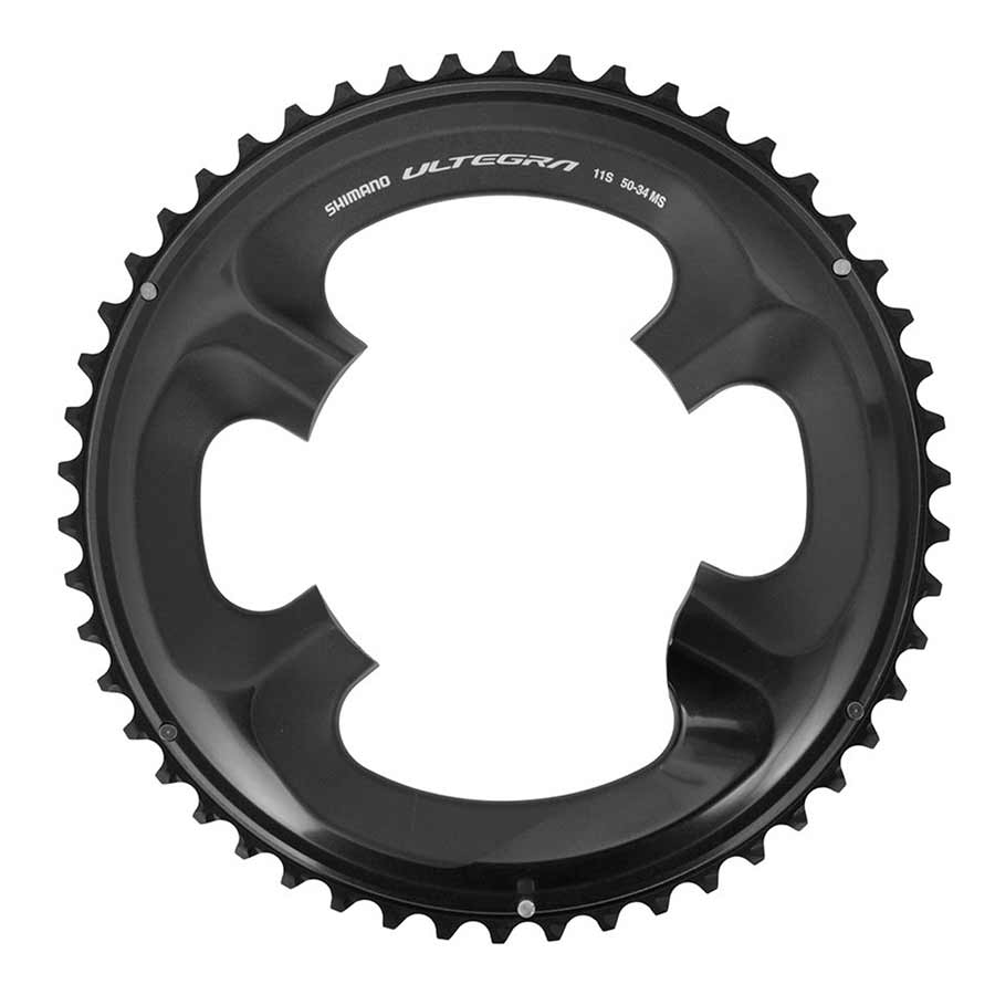 CHAINRING, TEETH: 52, SPEED: 11, BCD: 110, BOLTS: 4, OUTER, ALUMINUM, GREY, Y1W898030