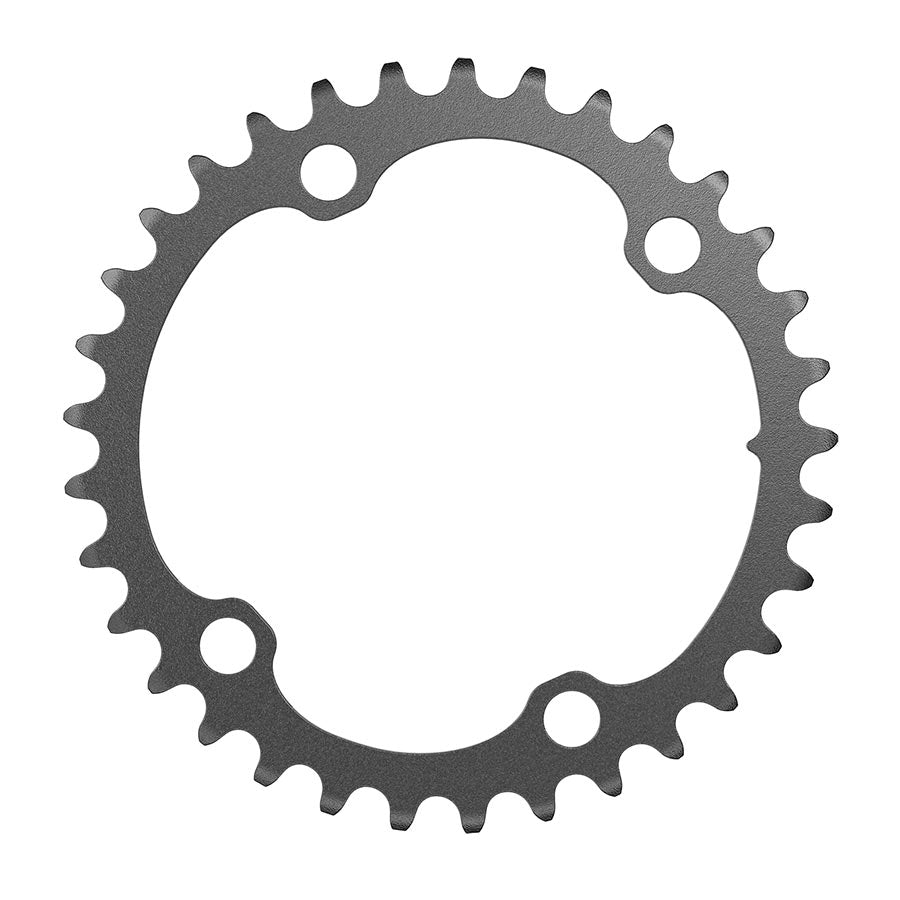 CHAINRING, TEETH: 33, SPEED: 12, BCD: 107MM, BOLTS: 4, ALUMINUM, BLACK