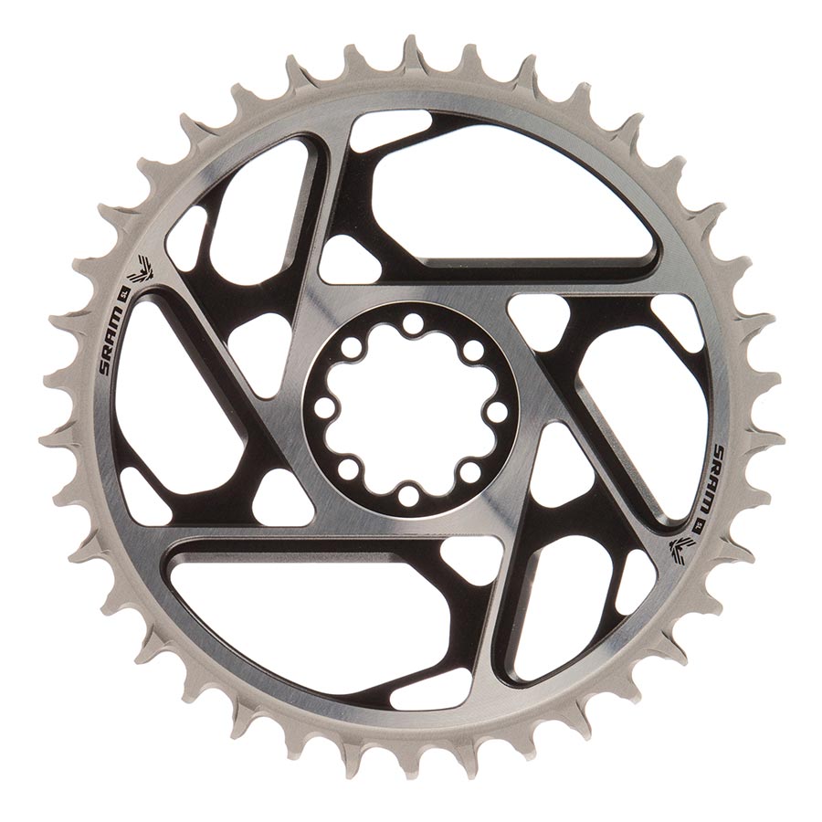 CHAINRING, TEETH: 38, SPEED: 12, BCD: DIRECT MOUNT, ALUMINUM, BLACK