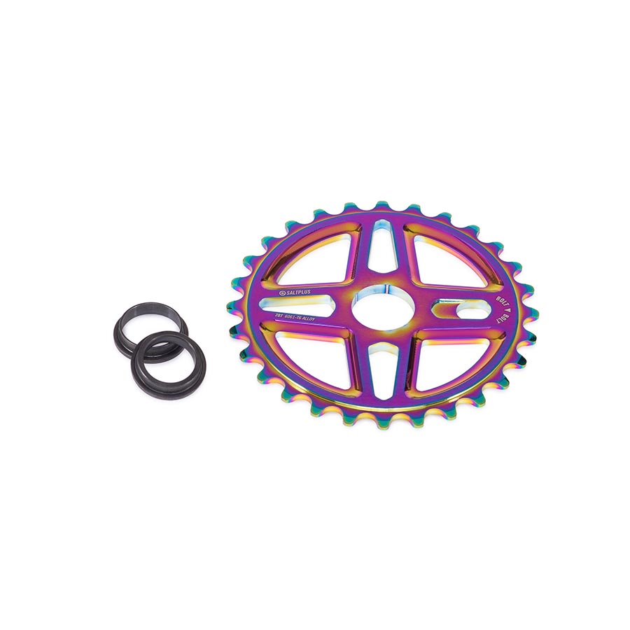CHAINRING, TEETH: 25, 6061-T6 ALUMINUM, MULTICOLOR